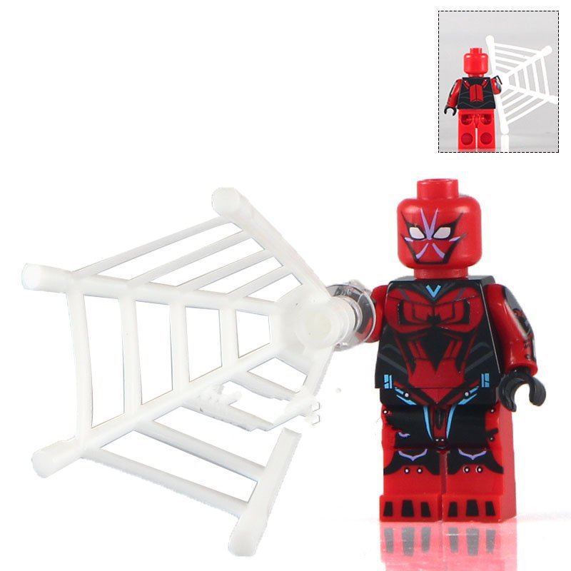 Marvel heroes Spiderman minifigures Lego Compatible Toys
