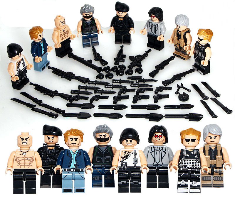 Military sets Soldier minifigures Shadow task force Lego Compatible Toys