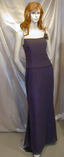 After Six Amethyst Formal Dance Party Bridesmaid Prom Sz 10 #579
