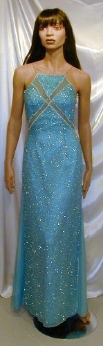 Breathtaking New Head To Toe Beads Prom Gown Pageant 2