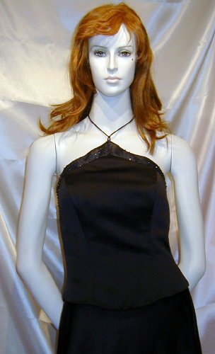 Mori Lee Halter Formal Prom Bridesmaid Cruise NEW 9 - 10 #512