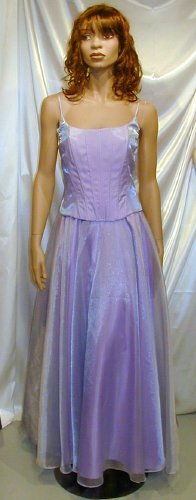 611 Hot NEW Faviana Formal Gown Bustier Prom Cruise Sz 14