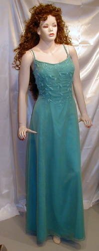 548 New Precious Formals Gown Cruise Prom Delicate Sz 16W