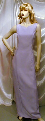 Gorgeous Formal Gown Bridesmaid Dance MOB Cruise Lilac Sz 12 #755