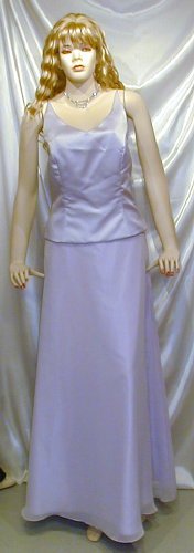 Beautiful Formal Prom Bridesmaid Gown Cruise Theatre Lilac Sz.12 #742