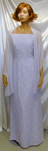 New MOB Formal Gown Cruise Prom Date Dance W/Wrap Sz 12 #671