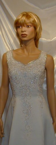 Gorgeous New Alyce Design MOB Cruise Wedding Gown Formal Theatre Sz 12 #662