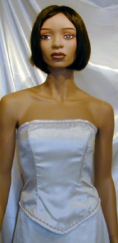 NEW Strapless Formal Bridesmaid Prom Cruise Platinum 6 #650