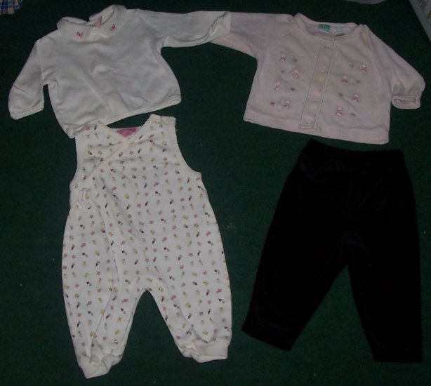 Lot of Girls Clothes Size 6/9 months