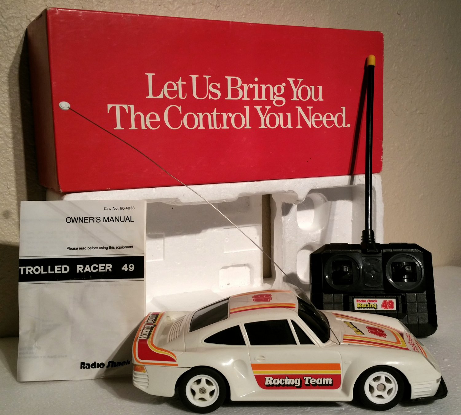 Vintage Radio Shack Porsche 959 Cat. No. 60-4033 Near Mint Complete IOB