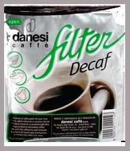 DANESI DECAF DRIP FILTER COFFEE 10 X 2.25 0Z PACKETS