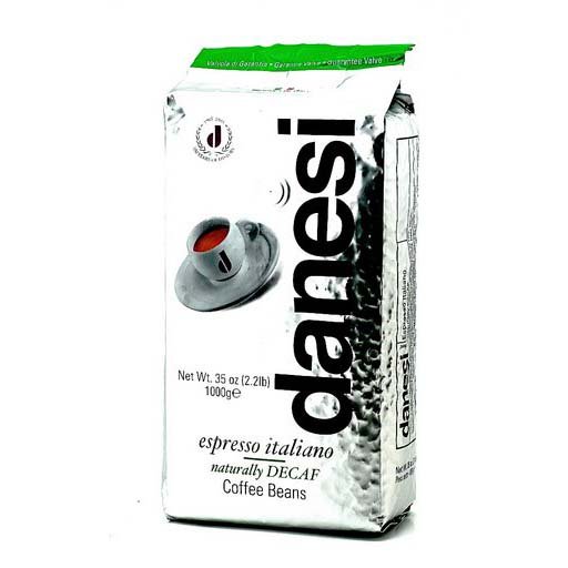 DANESI DECAF ESPRESSO COFFEE BEANS 2.2 LB BAG