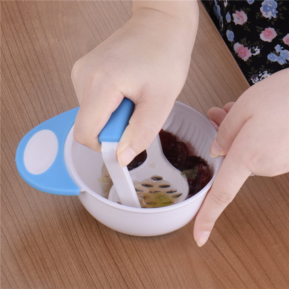 Mash and Serve Bowl for Making Homemade Baby Food Garden Fresh Steam