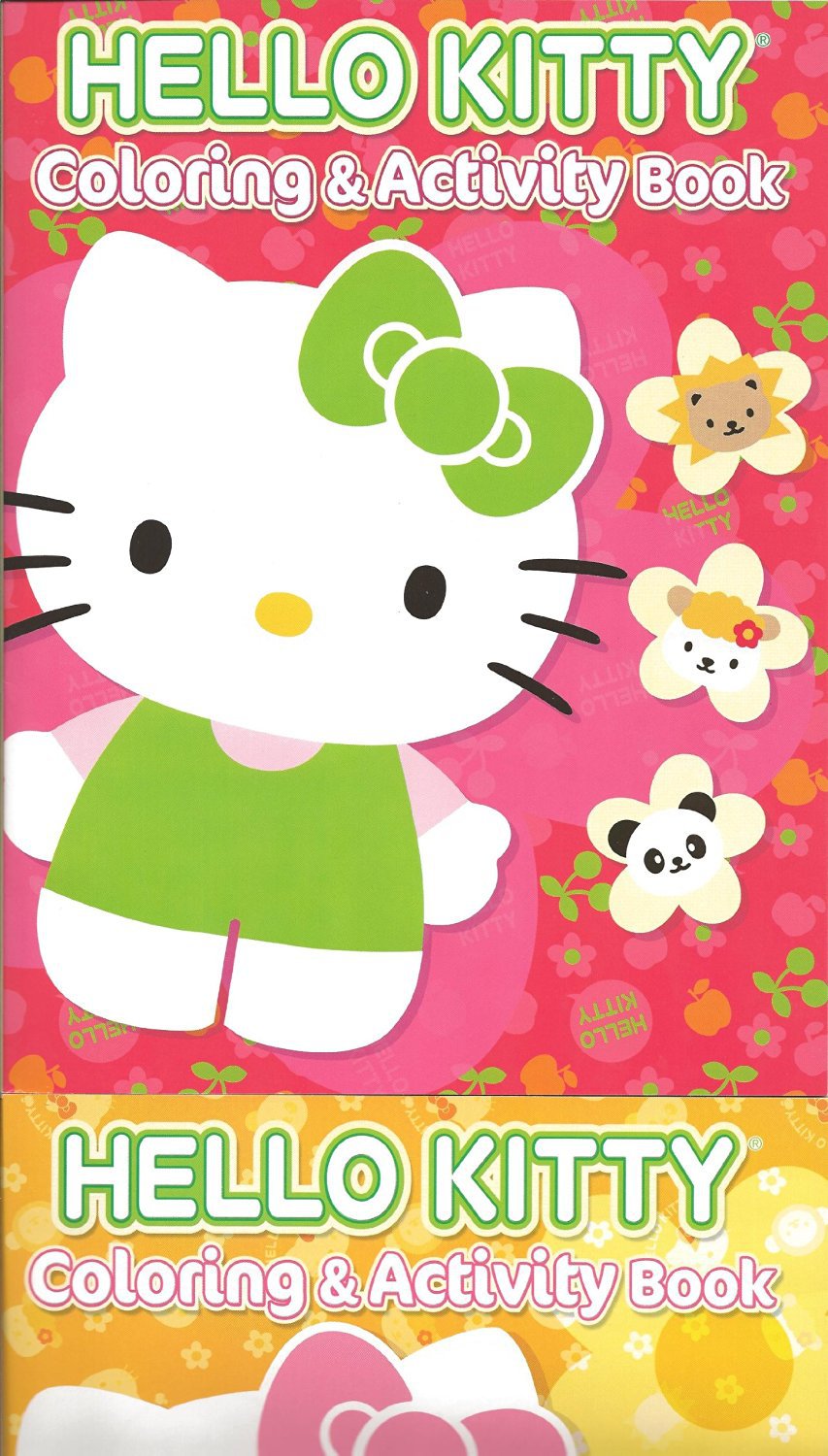 Hello Kitty Set of 2 Coloring & Activity Books
