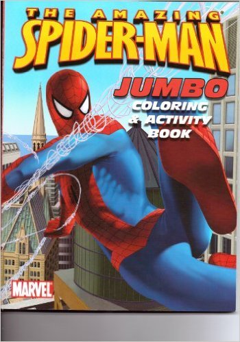 Spider-Man Jumbo Ccoloring & Activity Book ~ Web Slinging