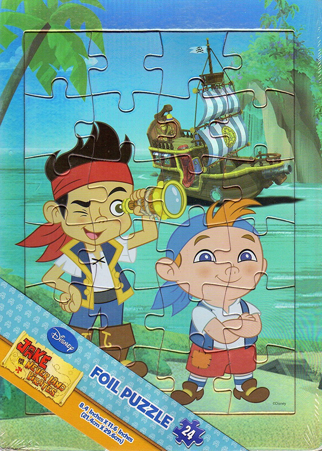 Jake And The Never Land Pirates Pieces Foil Jigsaw Puzzle V