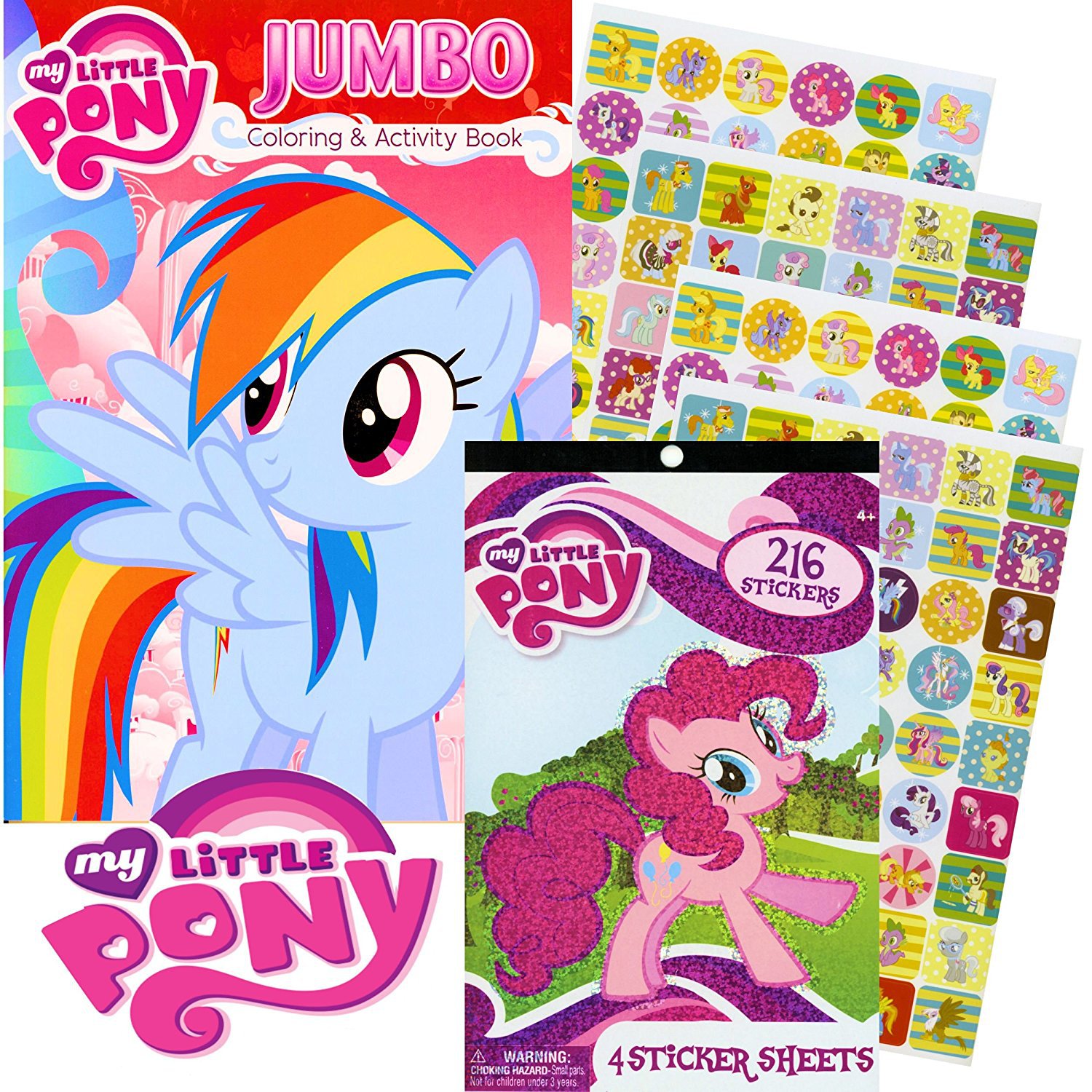 My Little Pony® Rainbow Dash Coloring Book & Stickers