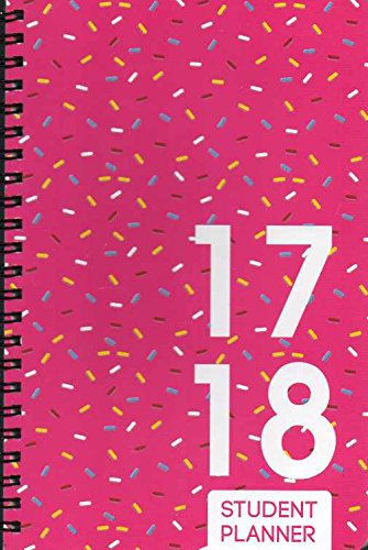 2017 - 2018 Student Planner - School College Weekly - (Spiral Bound) - v2