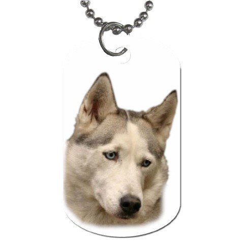Siberian Husky Dog Tag Necklace Chain - 12099474