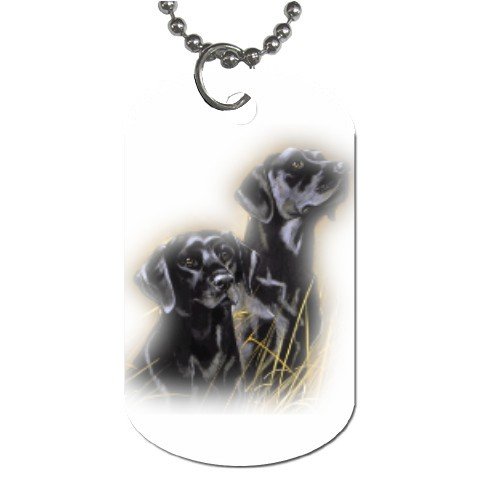 Black Lab Labrador Retriever Puppy Puppies Dog Tag Necklace Chain - 12099471