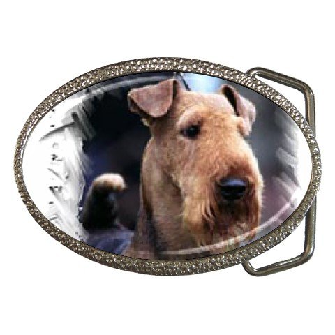 Airedale Terrier Belt Buckle 12100159