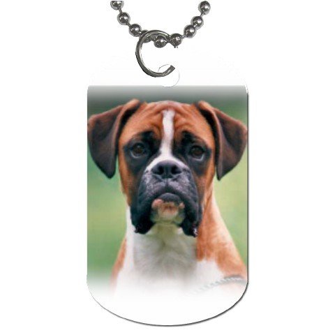 Boxer Dog Tag Necklace Chain - 12099477