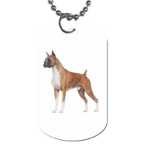 Boxer Dog Tag Necklace Chain - 12099476