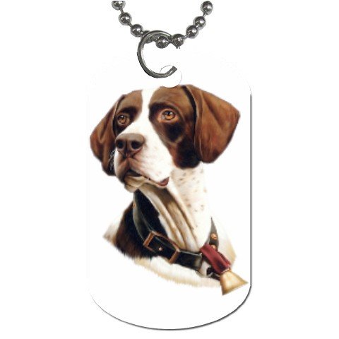 Pointer Dog Tag Necklace Chain - 12099470
