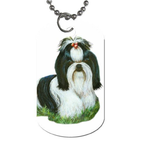 Shih Tzu Dog Tag Necklace Chain - 12111865