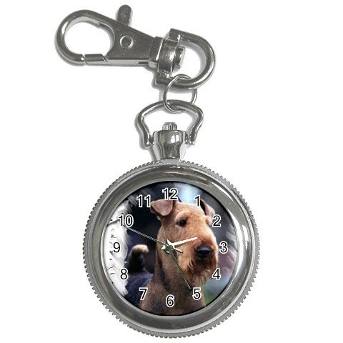 Airedale Terrier Key Chain Watch 12100160
