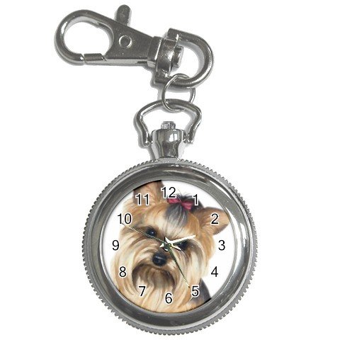 Yorkie Yorkshire Terrier Dog Key Chain Watch 12110665