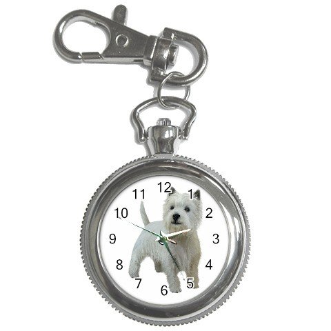 West Highland White Terriers - Westies - Dog Key Chain Watch 12111838