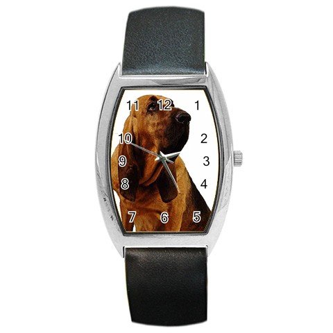 Bloodhound Dog Barrel Style Metal Watch Unisex 12144811