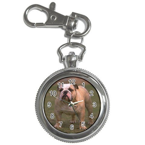 Bulldog Bull Dog Key Chain Watch 12124826