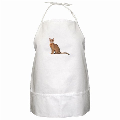 Abyssinian Cat Pet Lover BBQ Apron 12168419