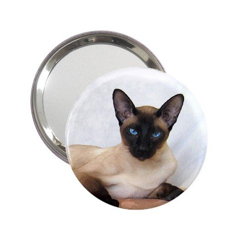 Siamese Cat Pet Lover Handbag Mirror 12203175