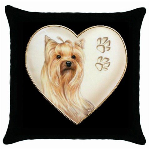 New Dog Yorkshire Terrier Yorkie 18" Toss or Throw Pillow Case 14298288