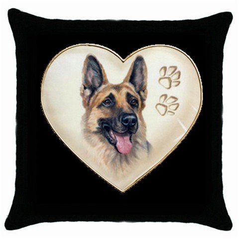 New Dog German Sheperd 18" Toss or Throw Pillow Case Pillowcase 14298294