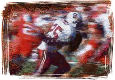 South Carolina Gamecocks Giclee Print Art Football
