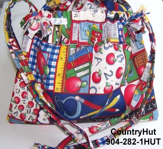 TEACHER Gift Bag - Draw string handbag - multi purpose handbag, cosmetic bag