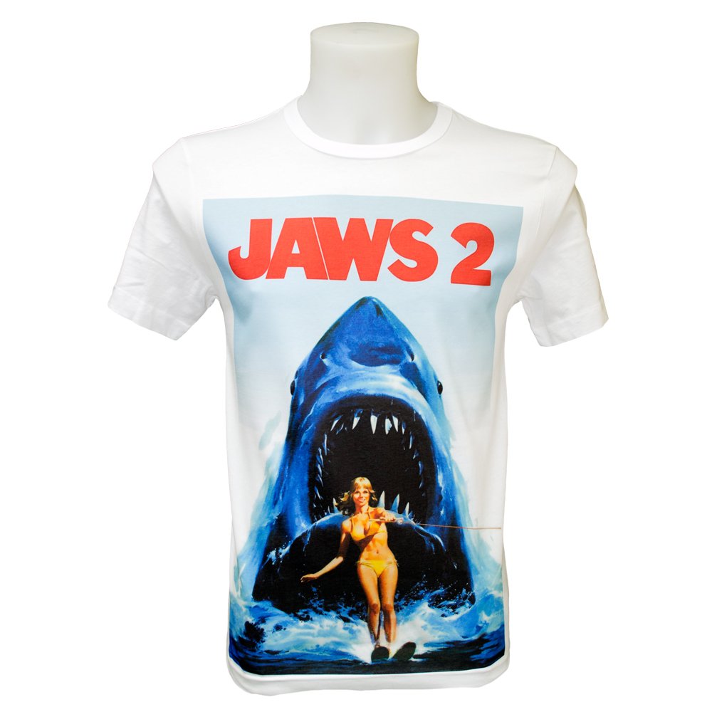 Jaws 2 Movie Poster (S-3XL) Retro Movie Classic Orca Quinns Fishing
