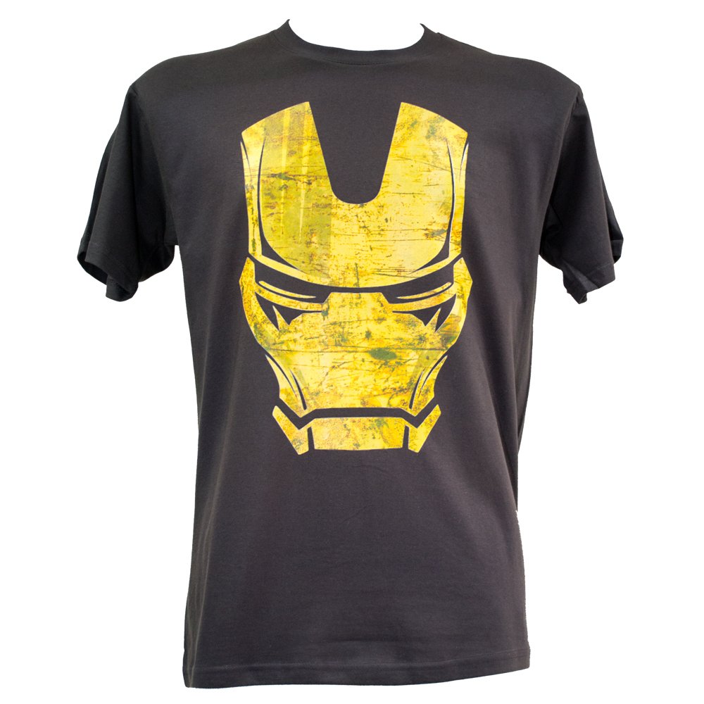 Iron Man Distressed T Shirt Print (S-2XL) Marvel Avengers