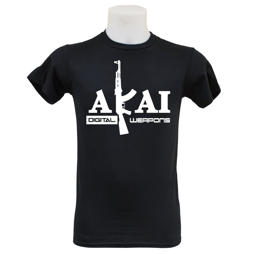 Akai Digital Weapons T Shirt (S-3XL) Roland Technics Pioneer