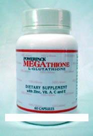 Powerpack Megathione L-Glutathione 60 capsules