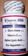 Vitamin USA Glutathione 60 capsules