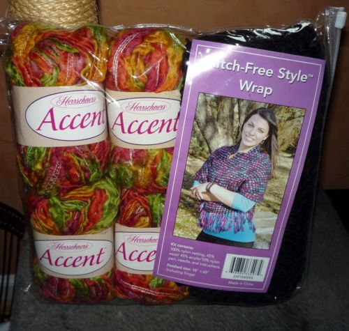 HERRSCHNERS Accent Stitch Free Style Wrap Kit 18" x 65"