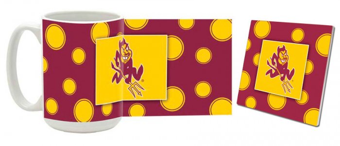 Arizona State Mug and Coaster Combo MCC-AZSUPD