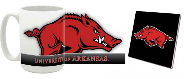 Arkansas Mug and Coaster Combo MCC-AR2