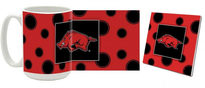 Arkansas Mug and Coaster Combo MCC-ARPD