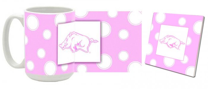 Arkansas Mug and Coaster Combo MCC-ARPK